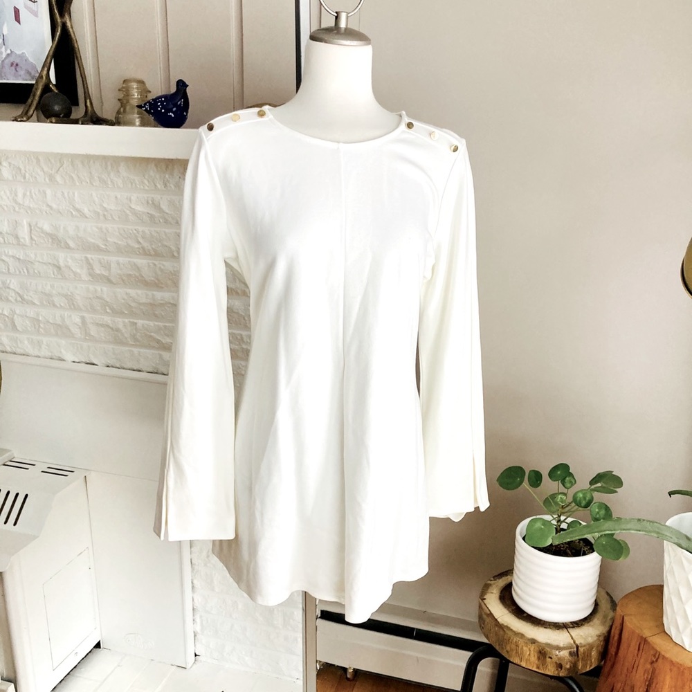 Isabella Oliver Maternity Tunic With Gold Hardware